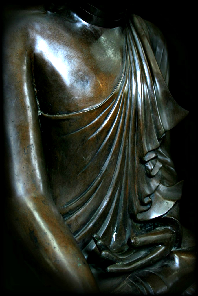 Extremely Rare Early 19C Mandalay Burma Buddha #062-2