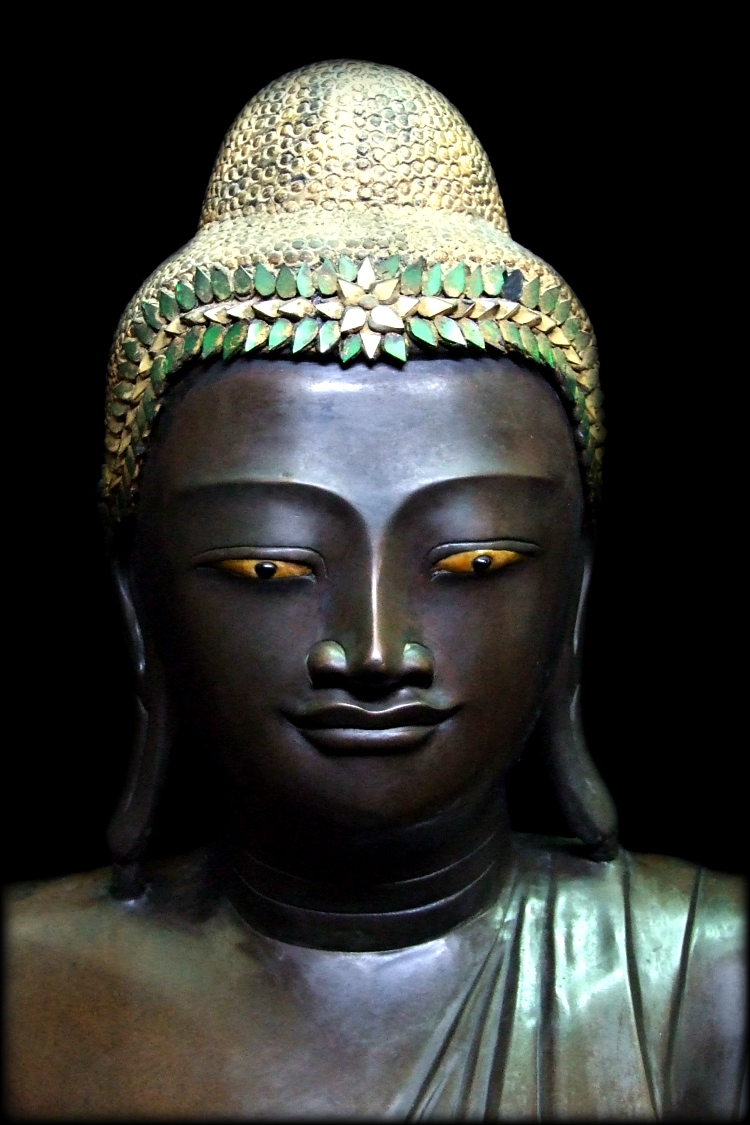 Extremely Rare Early 19C Mandalay Burma Buddha #062-2