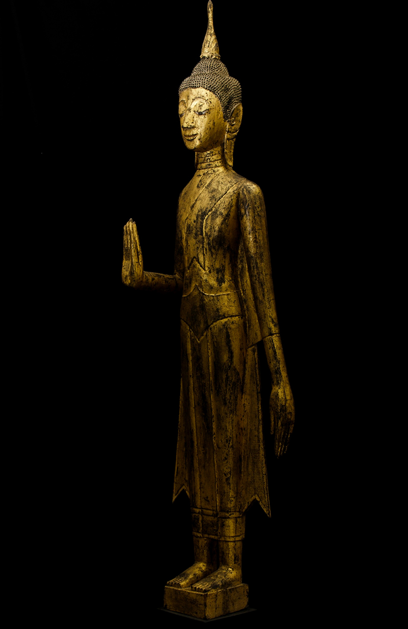 #laosbuddha #laos #buddha #buddhas #standingbuddha #woodbuddha #buddhastatue #antiquebuddhas #antiquebuddha