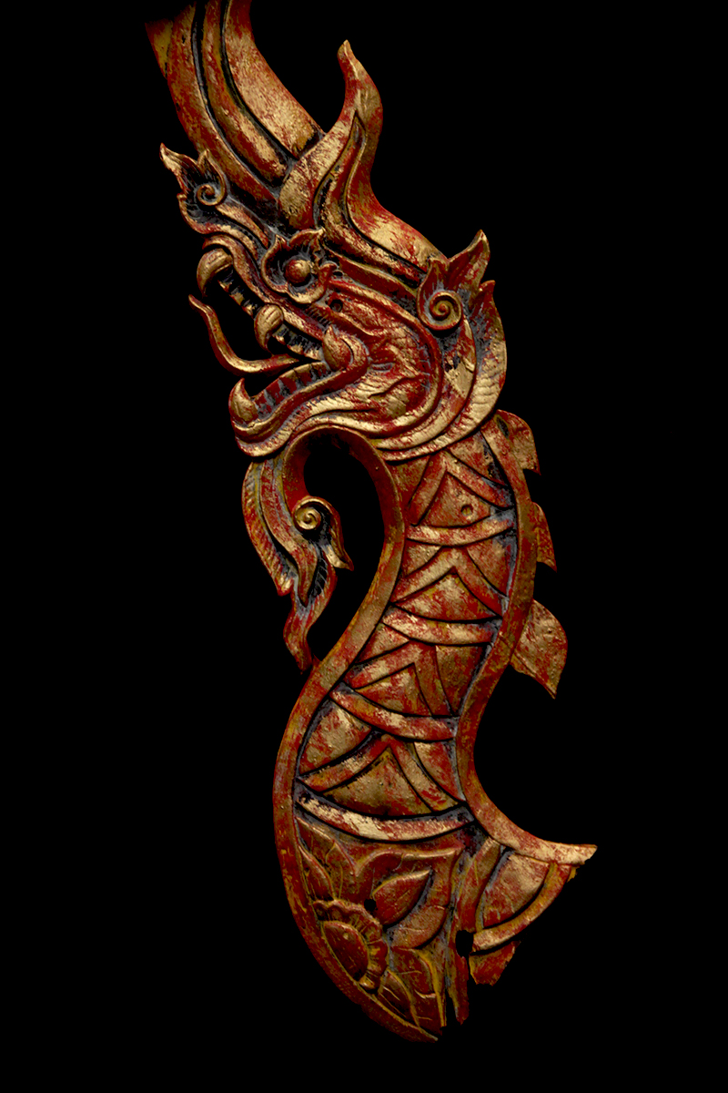 Antique Buddha sculpture