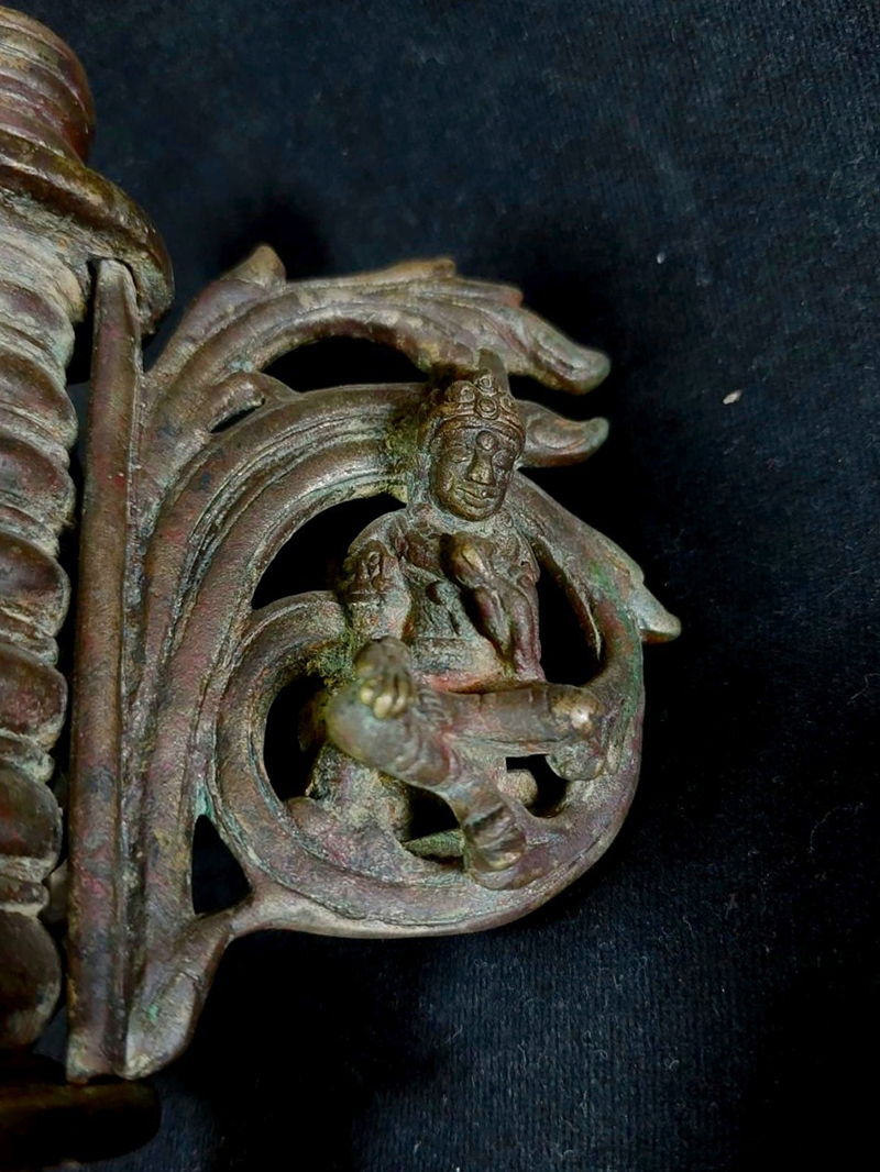 Extremely Rare 19C Bronze Mandalay Burmese Buddha # BB211