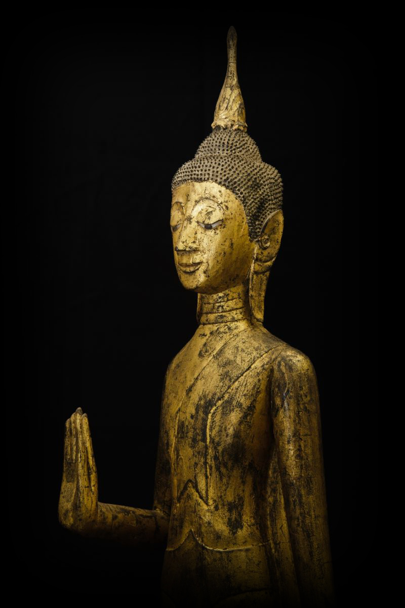 #laosbuddha #laos #buddha #buddhas #standingbuddha #woodbuddha #buddhastatue #antiquebuddhas #antiquebuddha