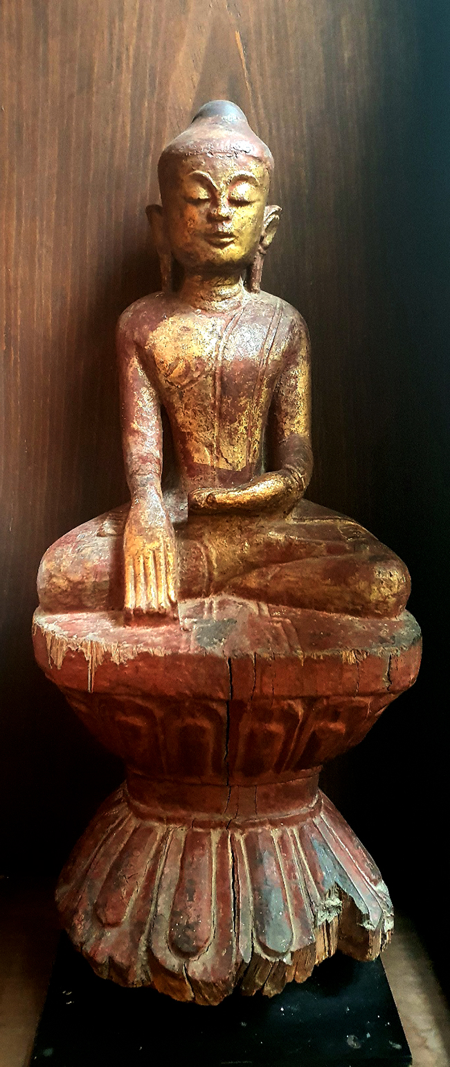 19C Bronze Burmese Bell #BB1