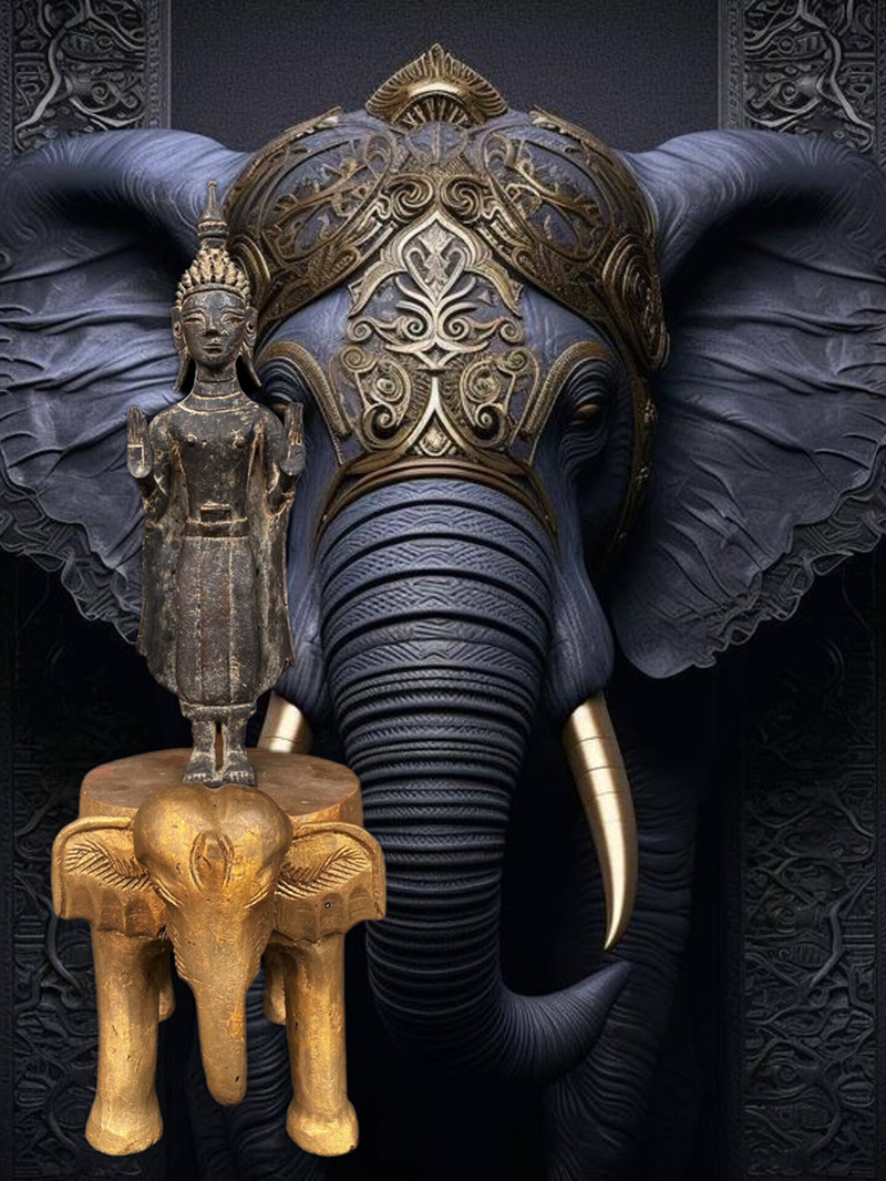 #laosbuddha #bronzebuddha #standingbuddha #buddha #buddhas #buddhastatue #buddhaart #buddhist #antiquebuddhas #antiquebuddha #Laos #buddhastatues