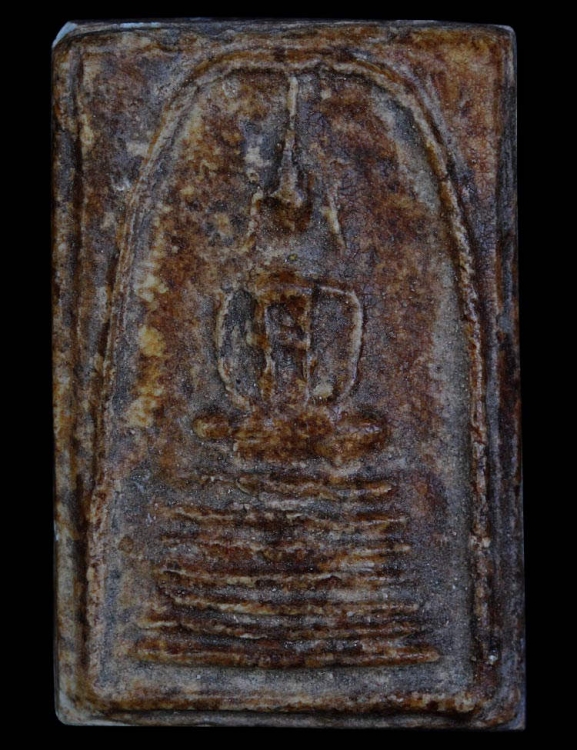Rare 19C Thai Amulet Buddha #15