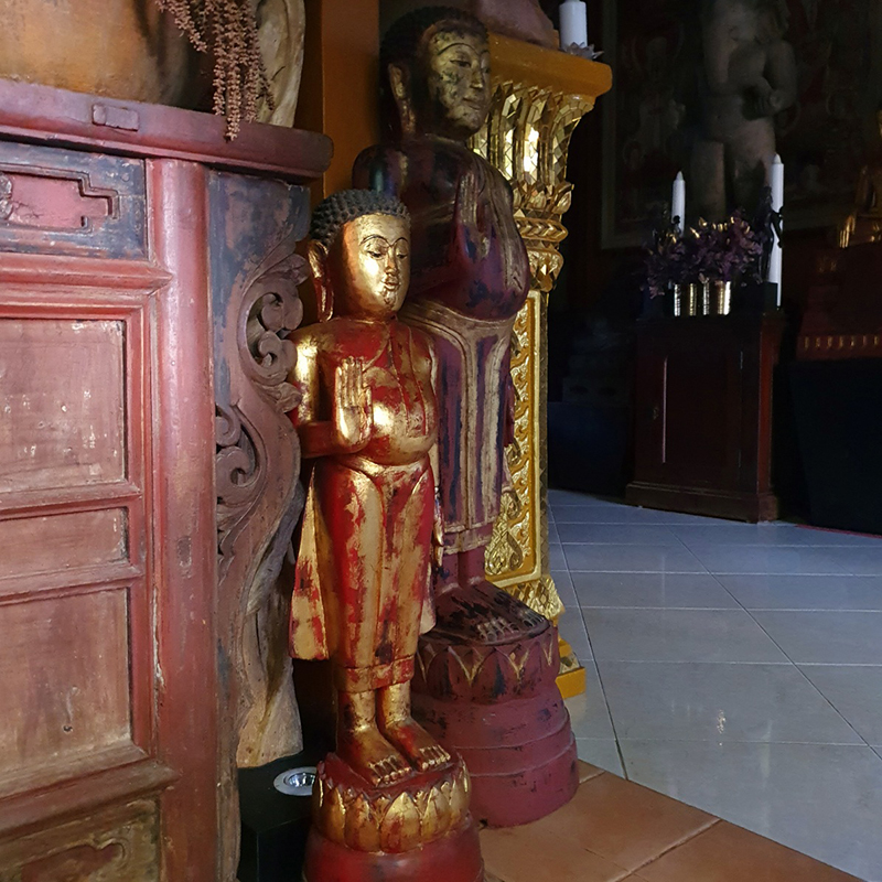 #happybuddha #thaibuddha #lannabuddha #standingbuddha #buddha #buddhas #antiquebuddhas #antiquebuddha #buddhastatue