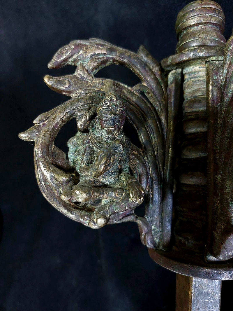 Extremely Rare 19C Bronze Mandalay Burmese Buddha # BB211