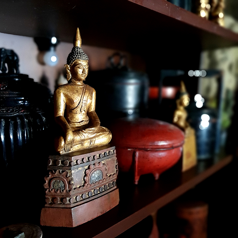 #thaibuddha #lannabuddha #sittingbuddha #woodbuddha #buddha #buddhas #buddhastatue #antiquebuddhas