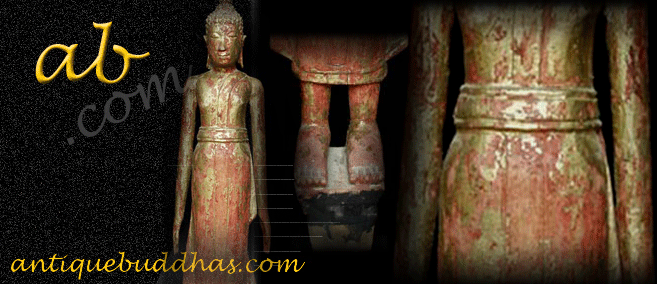 Standing Lanna Buddha