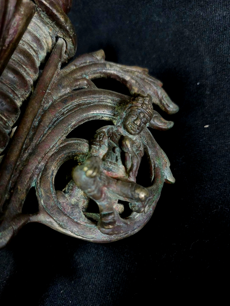 Extremely Rare 19C Bronze Mandalay Burmese Buddha # BB211