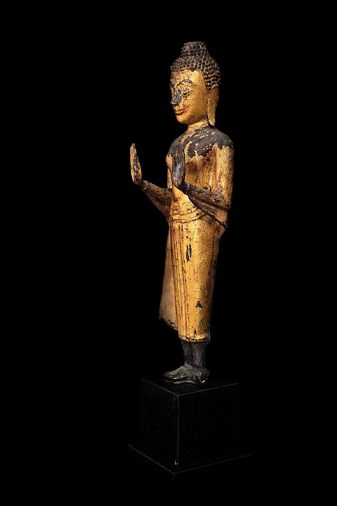 Extremely Rare 17C Ayuttaya Thai Buddha #BB206