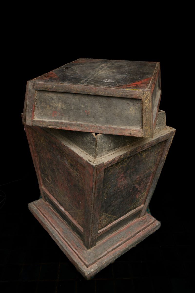 #ThaiLannaWoodenBibleChest