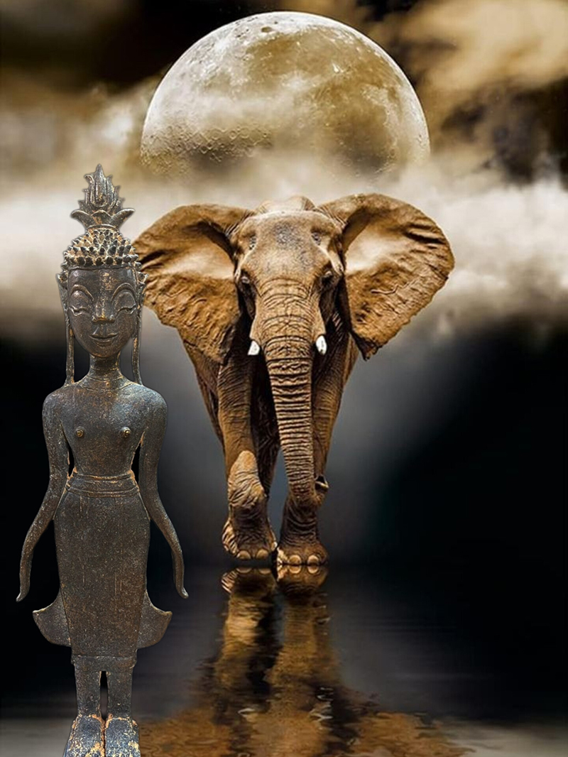 #laosbuddha #bronzebuddha #standingbuddha #buddha #buddhas #buddhastatue #buddhaart #buddhist #antiquebuddhas #antiquebuddha #Laos #buddhastatues