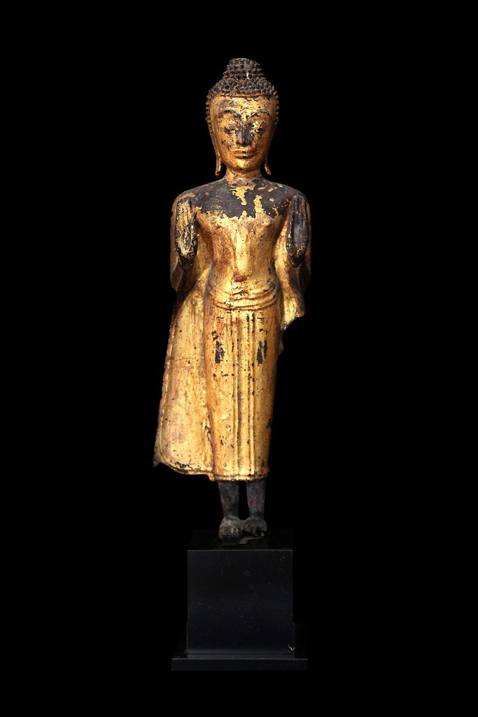 Extremely Rare 17C Ayuttaya Thai Buddha #BB206
