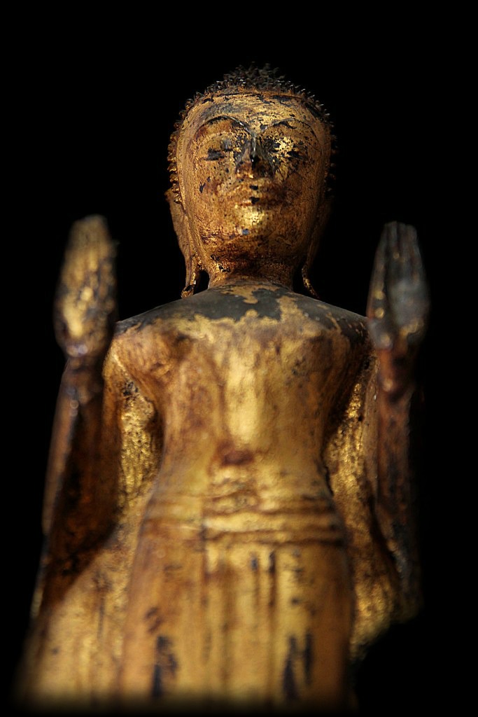 Extremely Rare 17C Ayuttaya Thai Buddha #BB206