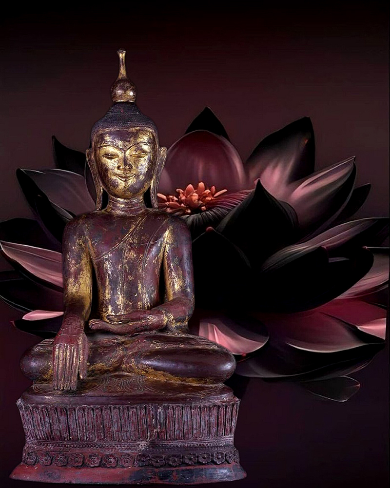 Shanbuddha #lacquerbuddha #buddha #Buddha #buddhas #antiquebuddhas #antiquebuddha