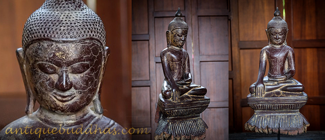 #woodburmabuddha #burmabuddha #antiquebuddha