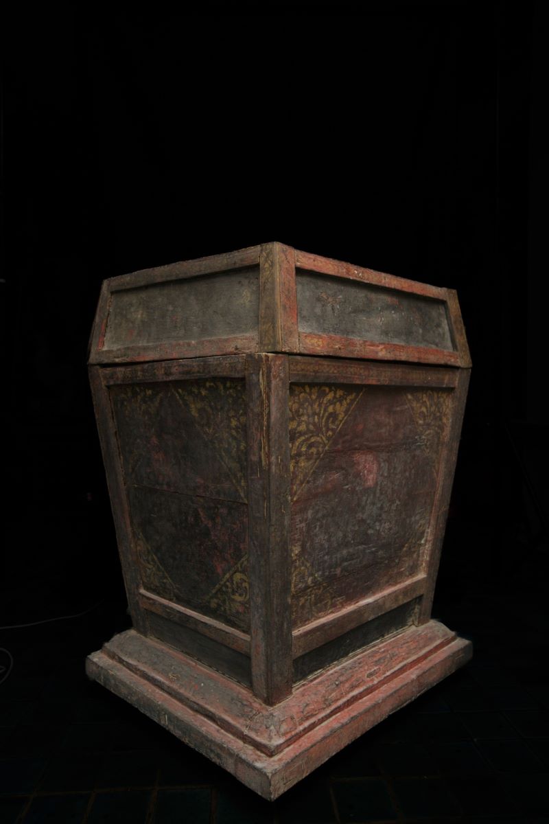 #ThaiLannaWoodenBibleChest