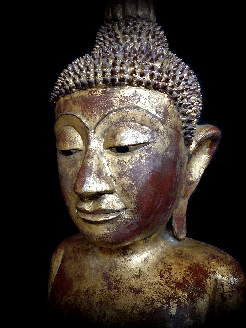 #woodlaosbuddha #laosbuddha #buddha #antiquebuddhas #antiquebuddha