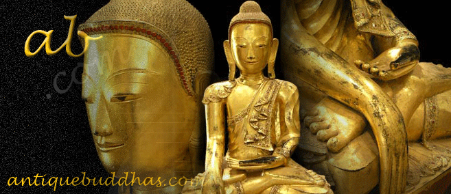 Extremely Rare Early 19C Lacquer Taiyai Shan Buddha #ACM.002