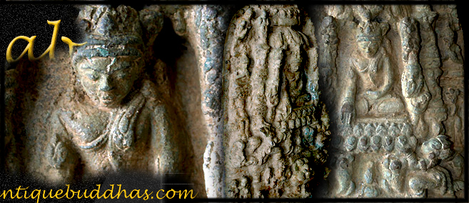 Extremely Rare Early 18C Bronze Burma Shan Buddha #CA066