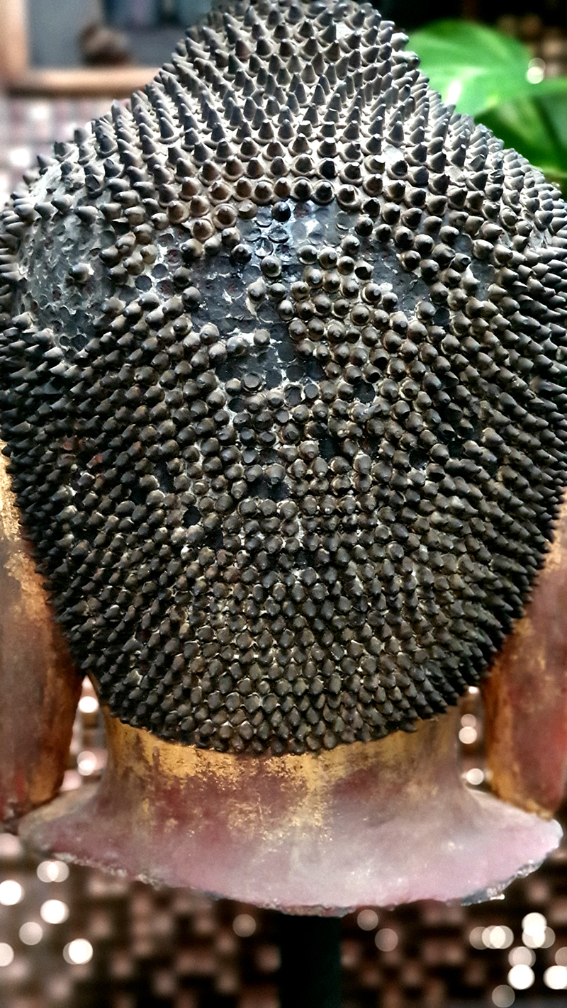 #buddhahead #lacquerbuddhahead #burmabuddha #buddhahead