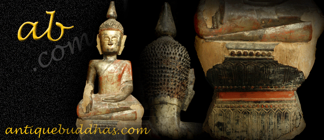 Extremely Rare 18C Shan Tai Yai Burma Buddha #AL1045