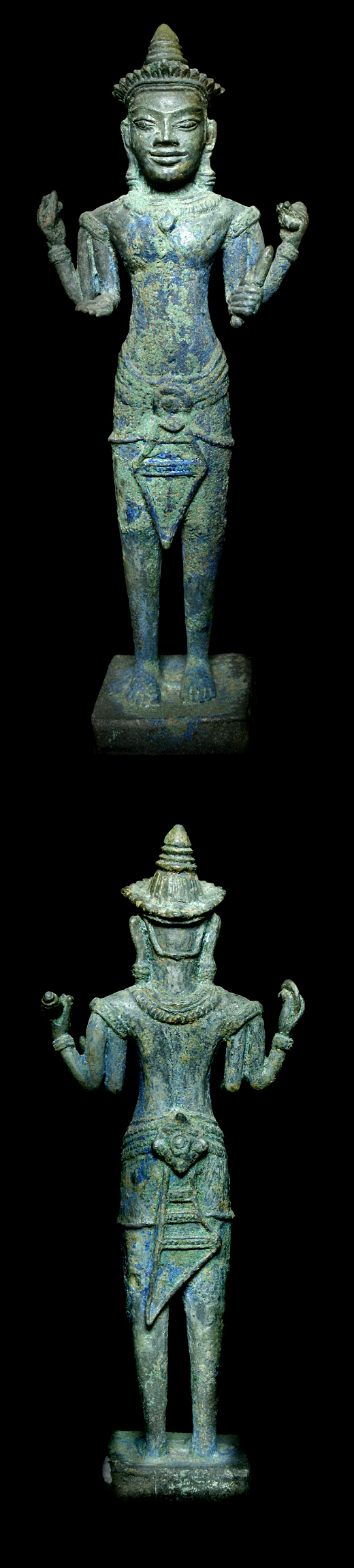 Extremely Rare 12C Khmer Siva Sculpture #AL1079