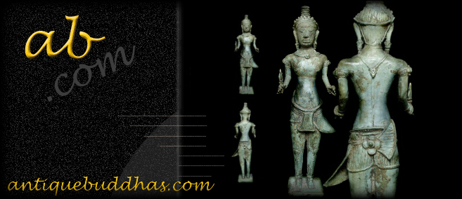 Bronze Khmer Statue