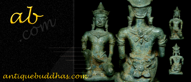 Bronze Khmer Statue