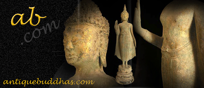 Extremely Rare 19C Bronze Rattanakosin Thai Buddha#AL.905