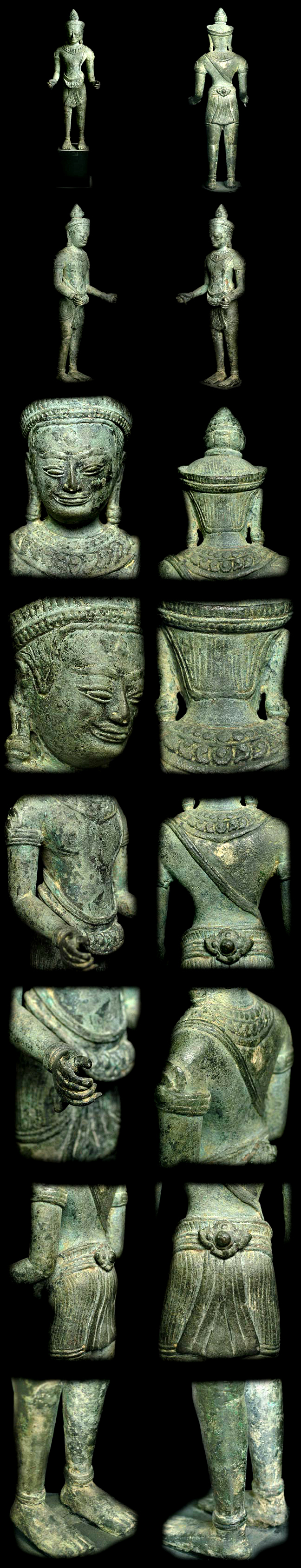 Extremely Rare 13C Khmer Siva Sculpture #Al.928