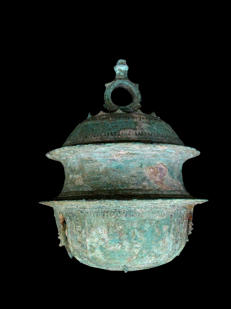 Extremely Rare 12C Khmer Elenphent Bell #AO251