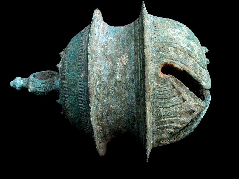 Extremely Rare 12C Khmer Elenphent Bell #AO251