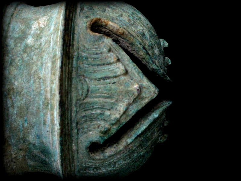 Extremely Rare 12C Khmer Elenphent Bell #AO251