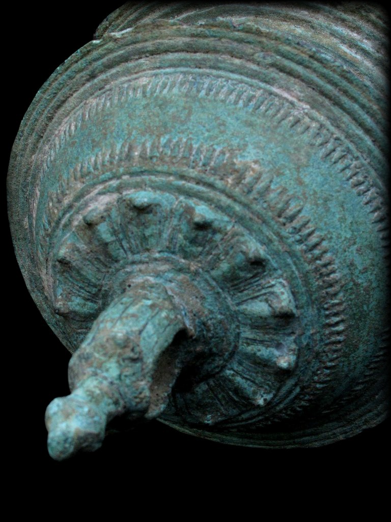 Extremely Rare 12C Khmer Elenphent Bell #AO251