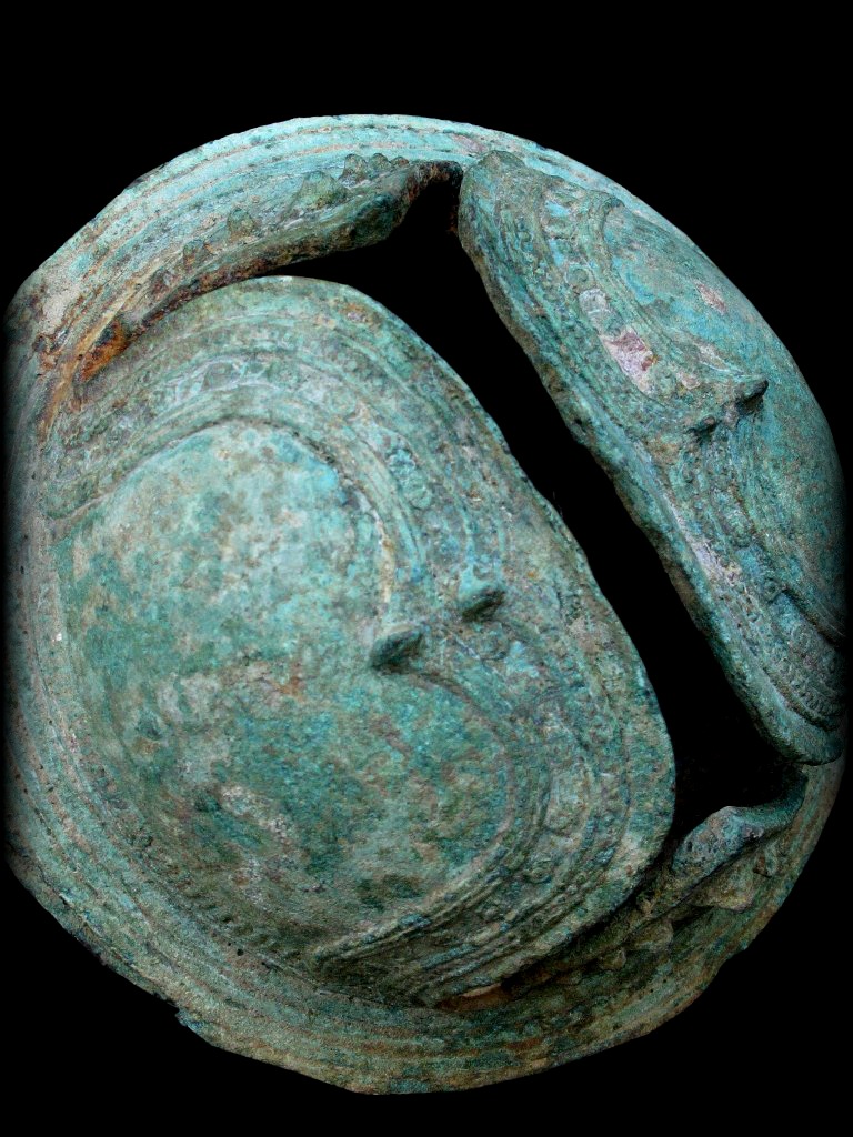 Extremely Rare 12C Khmer Elenphent Bell #AO251
