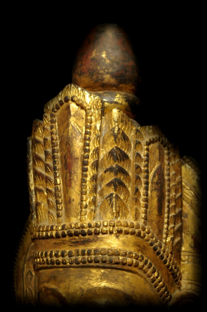 Extremely Rare 18C Wood Burmese Shan Pagan Buddha #B043