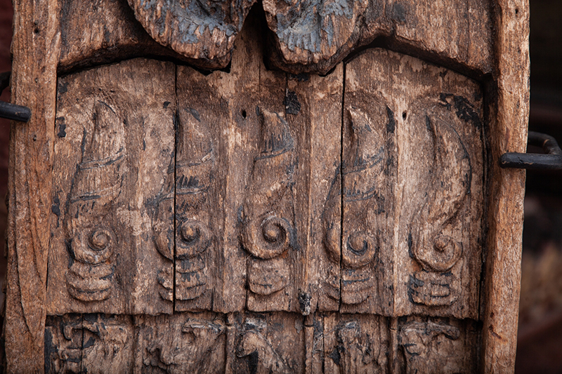 Extremely Rare 18C Wood Burmese Shan Buddha #BB223