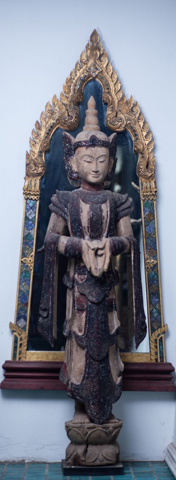 19C The Sculpture of Burmese Angel #BB244