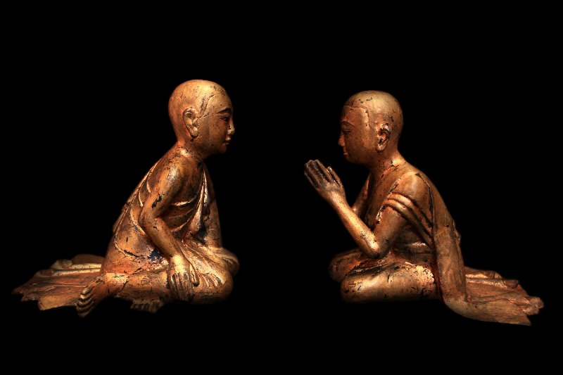 Buddhist Monk , Burmese Monk , Thai Monk , Wood monks