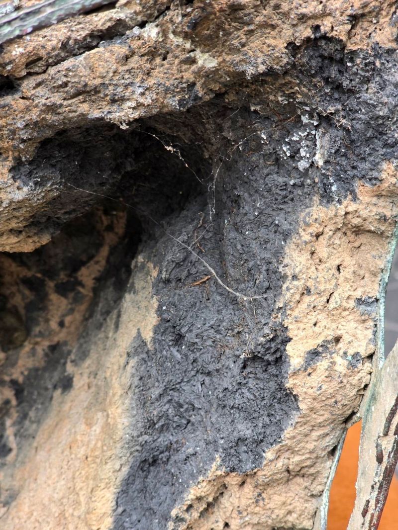 Extremely Rare 18C Sitting Bronze Laos Buddha #BB264