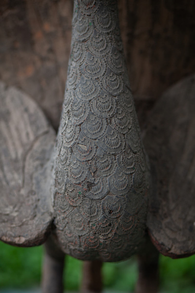 Extremely Rare Early 16C Bronze U-Thong Buddha # BB274