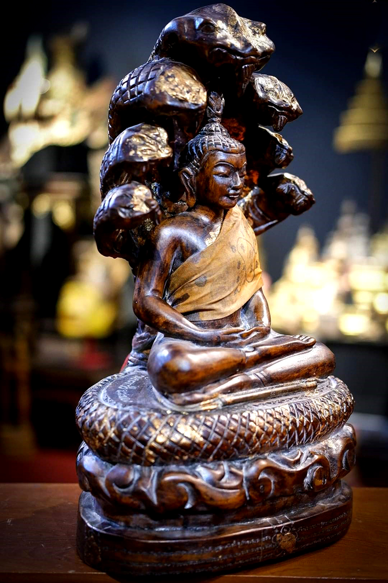 #nagabuddha #thaibuddha #buddha #antiquebuddhas #antiquebuddha