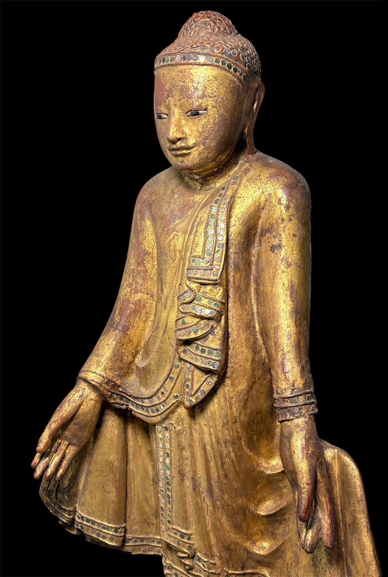 #woodburmabuddhahead #buddhahead #troso #buddhatroso #antiquebuddhas #antiquebuddha #buddhastatue 