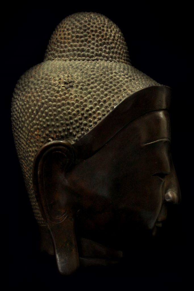 Extremely Rare 19C Bronze Mandalay Burmese Buddha # BB211