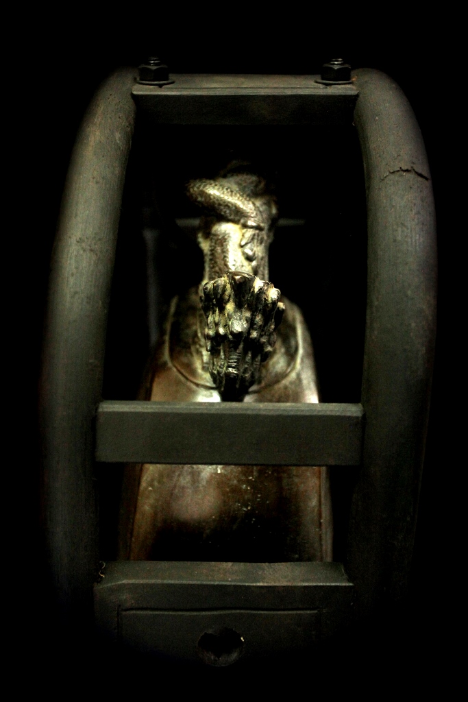 Extremely Rare 19C Bronze Thai Lanna Elephant Bell. #BB313