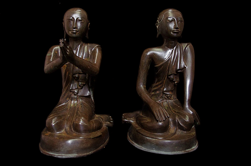 Buddhist Monk , Burmese Monk , Thai Monk , Wood monks