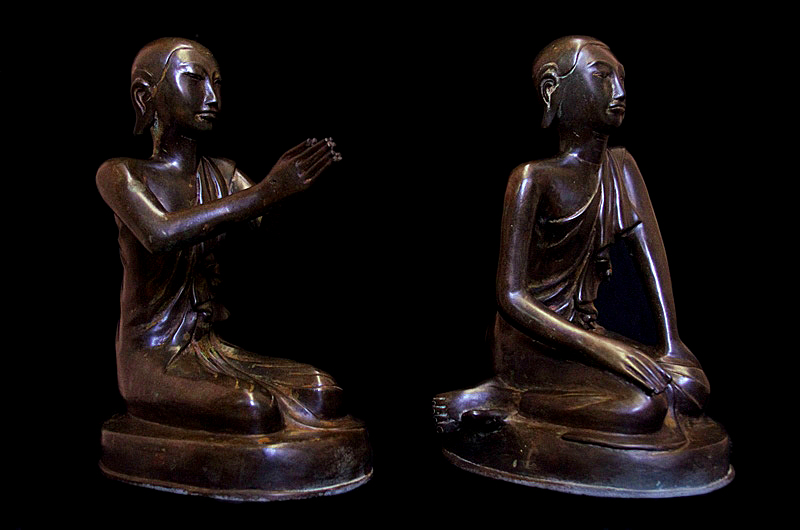 Buddhist Monk , Burmese Monk , Thai Monk , Wood monks