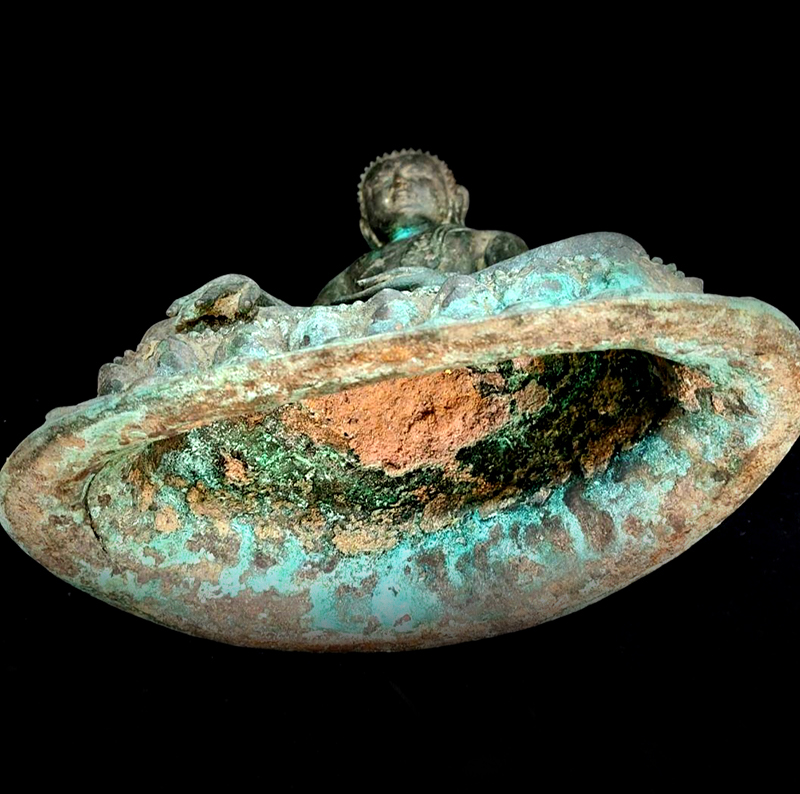 Extremely Rare 16C Bronze Pagun Buddhist Jadi.#BB315